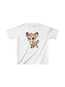 Unisex Çocuk Baskılı T-shirt - Beyaz