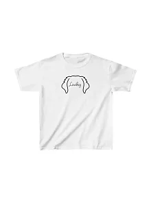 Unisex Çocuk Baskılı T-shirt - Beyaz