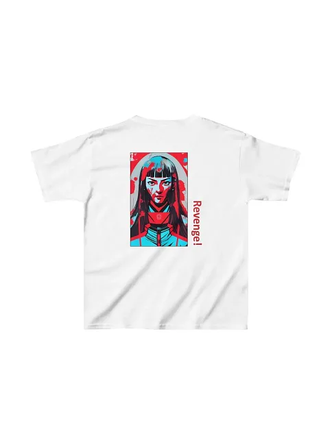 Unisex Çocuk Baskılı T-shirt - Beyaz