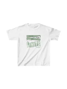 Unisex Çocuk Baskılı T-shirt - Beyaz