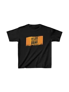 Unisex Çocuk Baskılı T-shirt - Siyah