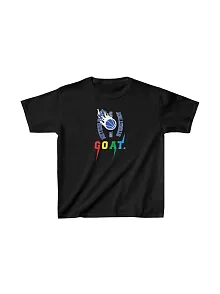 Unisex Çocuk Baskılı T-shirt - Siyah