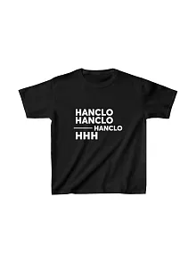Unisex Çocuk Baskılı T-shirt - Siyah