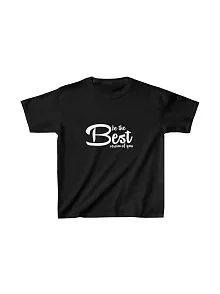 Unisex Çocuk Baskılı T-shirt - Siyah
