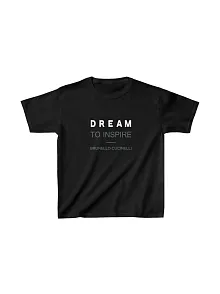 Unisex Çocuk Baskılı T-shirt - Siyah