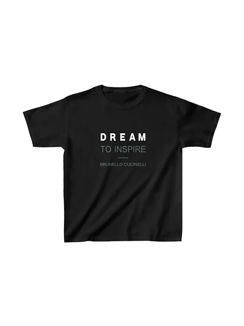 Unisex Çocuk Baskılı T-shirt - Siyah