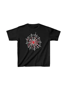 Unisex Çocuk Baskılı T-shirt - Siyah