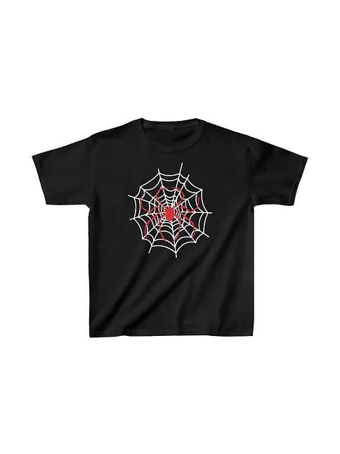 Unisex Çocuk Baskılı T-shirt - Siyah