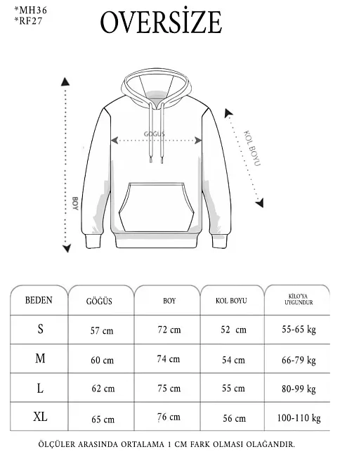Erkek 3 İplik Pamuklu Kapüşonlu Yıkamalı Nakışlı Hoodie Sweatshirt - Siyah