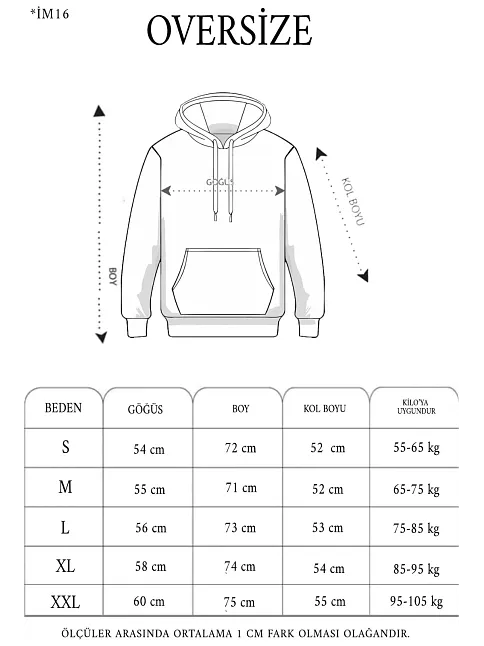 Erkek 3 İplik Pamuklu Kapüşonlu Tam Fermuarlı Cepli Hoodie Sweatshirt - Boyalı Gri
