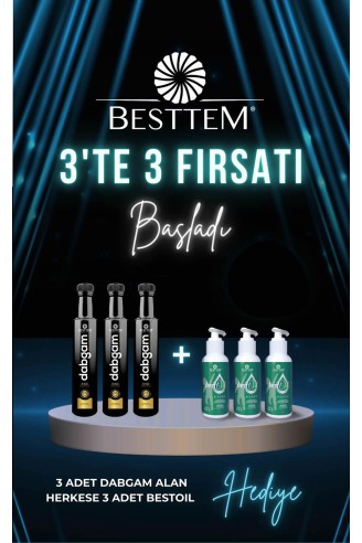 3 Dabgam Alana 3 Bestoil HEDİYE