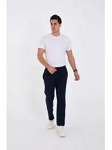 Erkek Üç İplik Basic Eşofman Pantolon - Lacivert