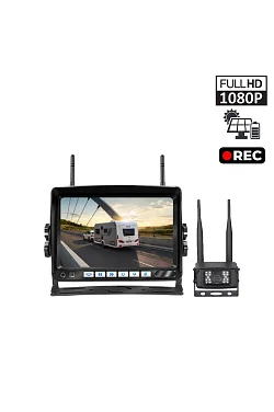 Dahili Ekranlı Wireless Karavan Geri Görüş Kamerası 1080p - Premium (13016)