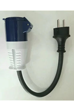 Karavan Dış Elektrik Adaptör Kablosu 35 Cm (16 Amper) (6028c)