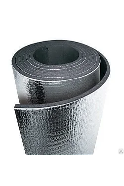 25 Mm Elastomerik Kauçuk İzolasyon 9.6 Mt Kare Folyolu Yapışkanlı (13005)