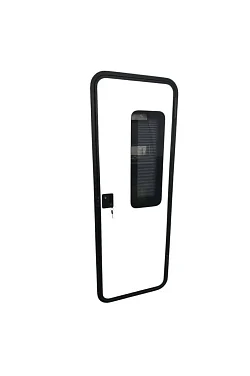 Çekme Karavan Kapısı Camlı 60x170 Sağ Açılır (21003)