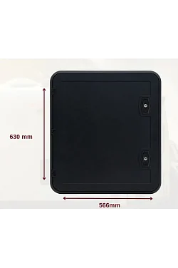 Karavan Bagaj Servis Kapağı 630 X 566 Siyah (31028) Karavan Bagaj Servis Kapağı 630 X 566 Siyah (31028)