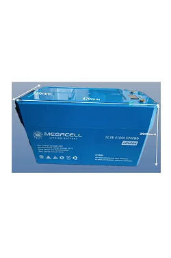 Megacell 12.8v 410ah Lifepo4 Lityum Demir Fosfat Akü Prizmatik (19015a)