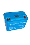 Megacell 12.8v 100ah (bluetooth) Lifepo4 Lityum Demir Fosfat Akü(abs Kasa) (19012)