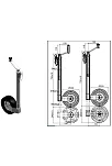 350 Kğ Pilot Teker Anti Slip (15009c)