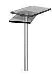 Karavan Döner Tip Masa Ayağı 75 Cm