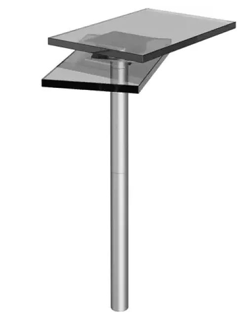 Karavan Döner Tip Masa Ayağı 75 Cm