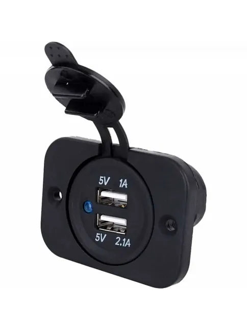 Kapaklı Marin Usb Soketi 12v (7015)