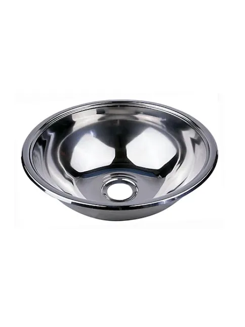 Tekne - Karavan Evye Lavabo, Krom, 26cm (11021) Tekne - Karavan Evye Lavabo, Krom, 26cm (11021)