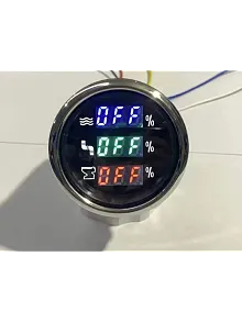 3 Lü Dijital Gösterge Temiz Su Pis Su Gri Su (1023)
