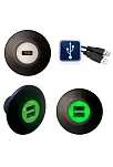 Usb Soket Yuvarlak Eco (7016) Usb Soket Yuvarlak Eco (7016)