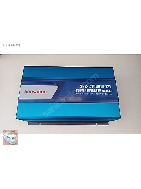 1000 W Tam Sinüs Şarjlı İnverter Sensation (26007)