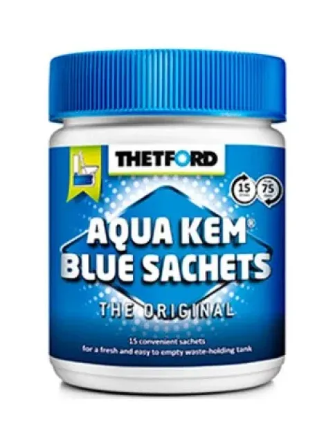 Aqua Kem Blue Sachets Tablet Tuvalet Kimyasalı (5018a) Aqua Kem Blue Sachets Tablet Tuvalet Kimyasalı (5018a)