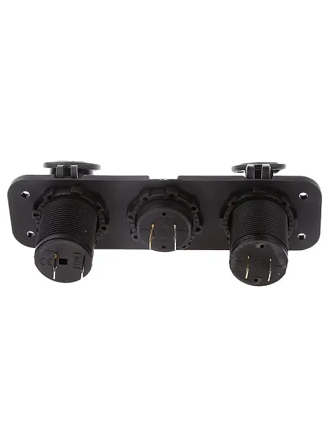 Usb Voltmetre Şarj Soketi 3'lü Set (7018) Usb Voltmetre Şarj Soketi 3'lü Set (7018)