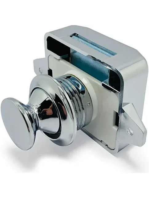 Basçek Dolap Kilidi Parlak 26 Mm Büyük Boy (9002) Basçek Dolap Kilidi Parlak 26 Mm Büyük Boy (9002)