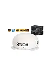 Setcom Mobil Uydu Anteni Stc-324 Üç Çıkışlı Karavan Tekne Araç (13011)