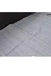 Ekstra Kalın Nefes Alabilen Zemin Halısı 250x400 Cm 3,2 Kg Mavi/gri (16032a)