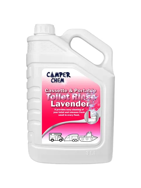 Camper Chem Karavan Tekne Tuvalet Kimyasalı-camper Chem Toilet Rinse Lavender Sifon Kimyasalı 3 Lt (5030)