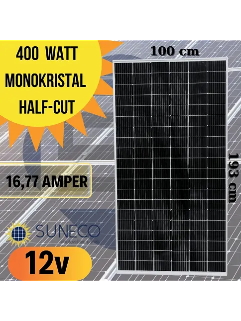 Suneco 400w Monokristal Güneş Paneli (19004c)