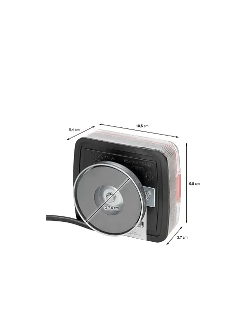 Mıknatıslı Led Römork Stop Lambası Seti 7 Pin Soketli 12v (17035) Mıknatıslı Led Römork Stop Lambası Seti 7 Pin Soketli 12v (17035)
