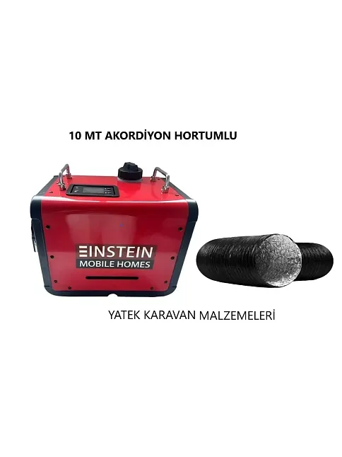 Eınsteın Çanta Tipi 12/24/220v Heater (dizel Isıtıcı) 10 Mt Akordion Hortumlu (31019h)