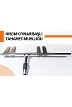 Taharet Çubuğu Krom Oynarbaşlıklı (4020a) Taharet Çubuğu Krom Oynarbaşlıklı (4020a)