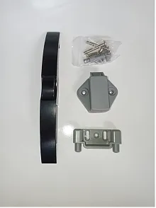 Basçek Kulp Dolap Kilidi Siyah Mat (9003) Basçek Kulp Dolap Kilidi Siyah Mat (9003)
