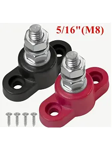 Bara M8 Metal Batarya Kablo Terminalleri, 36v Çift (7036)