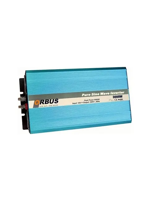 Orbus 3000 W 12 Volt Tam Sinüs İnverter Şarjsız (18001y)