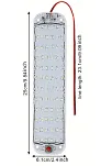 12v Led  6500k  72 Led İç Mekan Şerit Led Anahtarlı (6016)