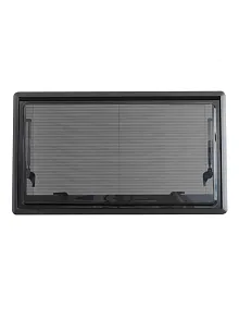 Suga Amortisörlü Karavan Cam Pencere 110cm X 45cm (s1158) Suga Amortisörlü Karavan Cam Pencere 110cm X 45cm (s1158)
