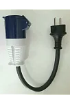 Karavan Dış Elektrik Adaptör Kablosu 35 Cm (16 Amper) (6028c)