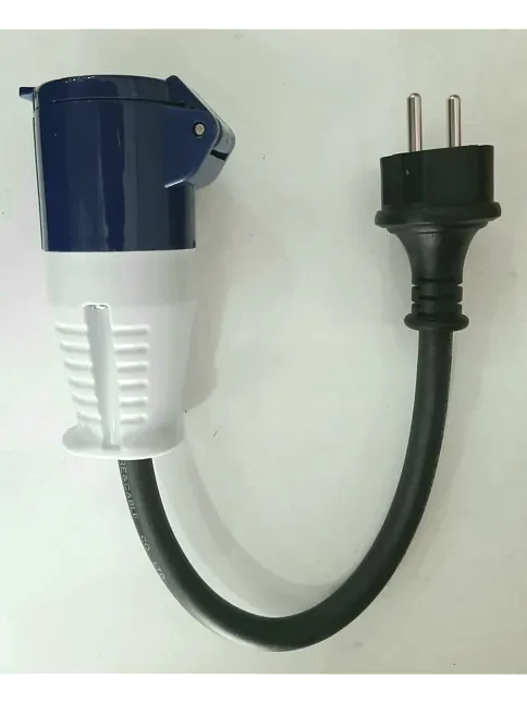 Karavan Dış Elektrik Adaptör Kablosu 35 Cm (16 Amper) (6028c)