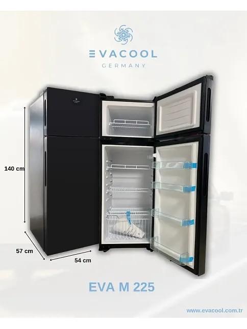 Eva M 225 12/24 Çift Kapı Marin Buzdolabı (30006a)