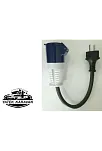 Karavan Dış Elektrik Adaptör Kablosu 35 Cm (16 Amper) (6028c)